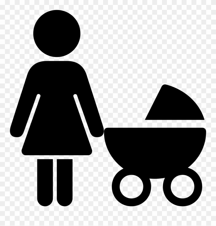 Mother Filled Icon - Icon Clipart