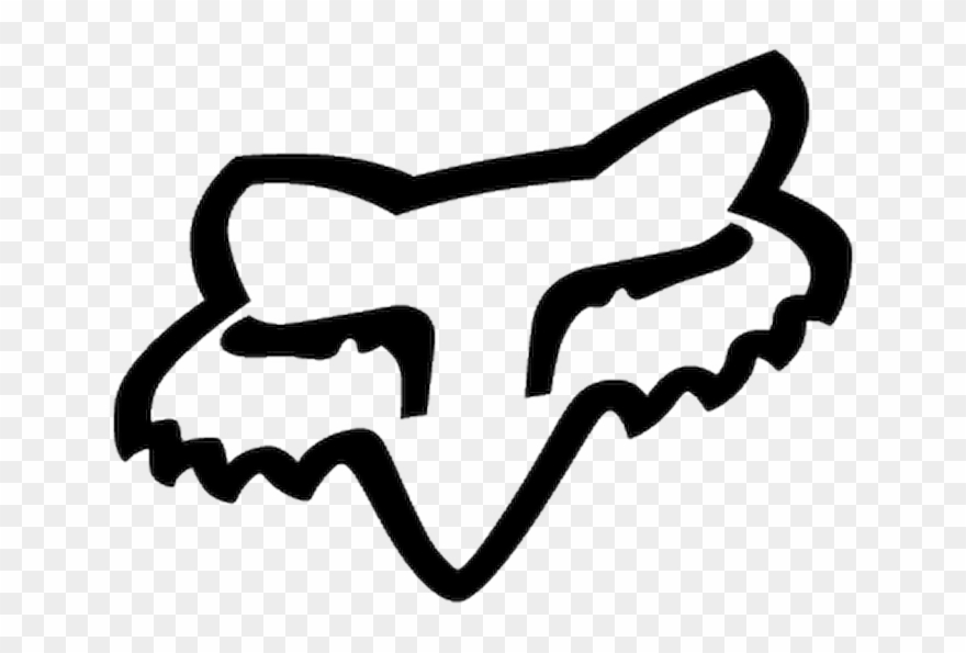 Fox Racing Silhouette Clipart