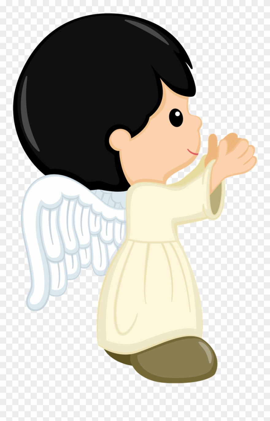 Clipart Boy, Baptism Cookies, Bible For Kids, Art For - Angel For Christening - Png Download