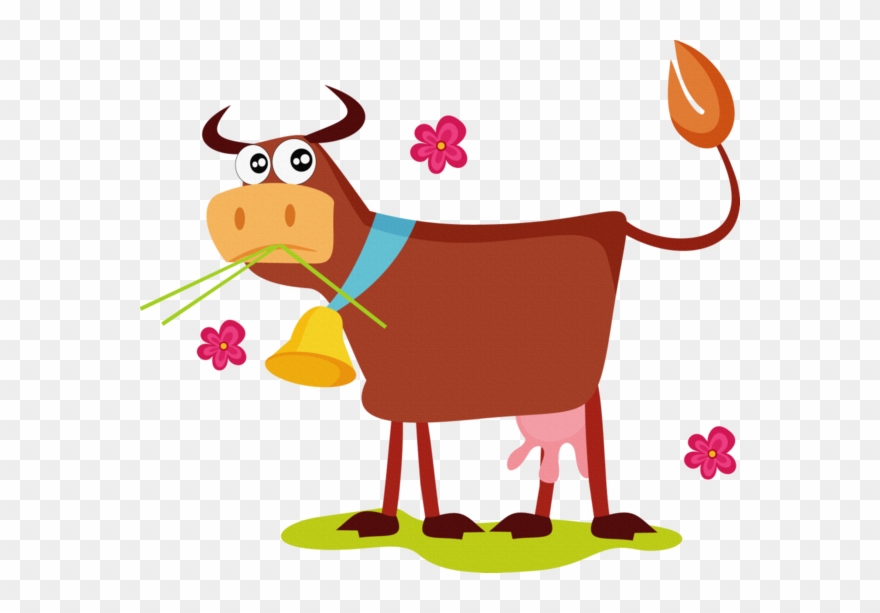 Vache - Farm Animals Page Border Clipart