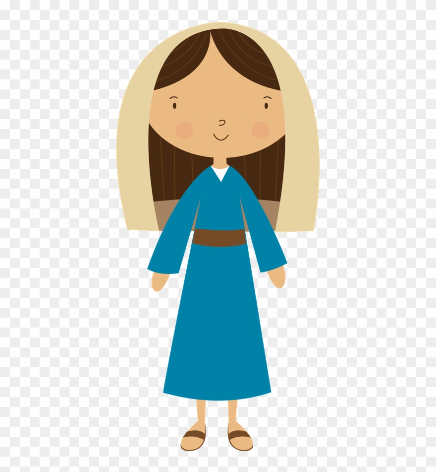 Say Hello - Free Nativity Printable Clipart