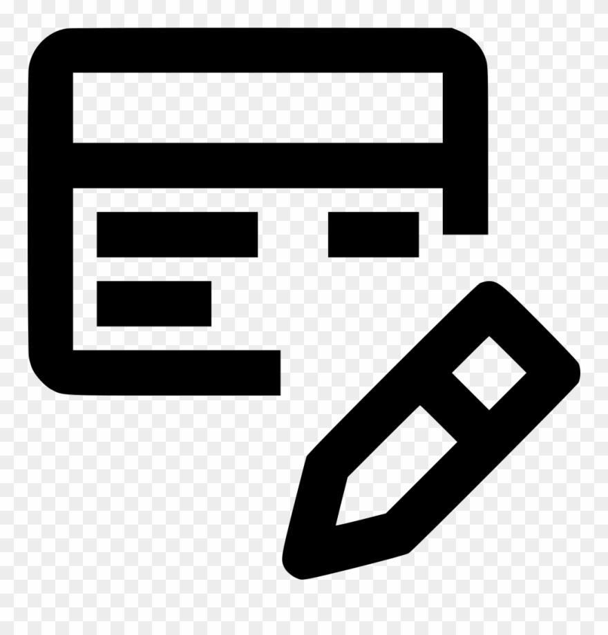 Png File - Calendar Pencil Icon Clipart