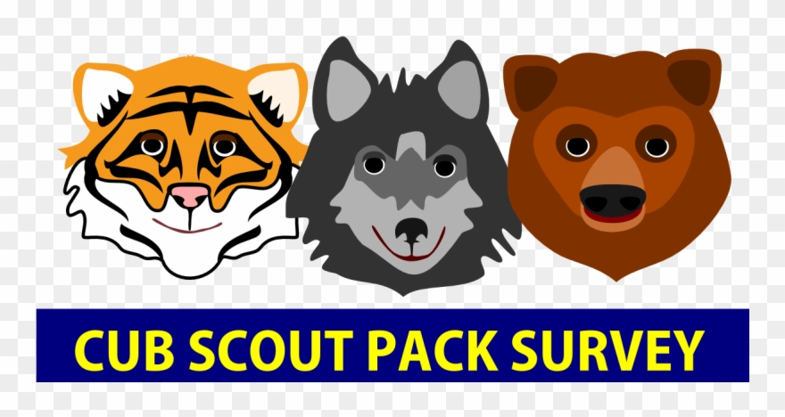 Cub Pack Survey - Scouting Clipart