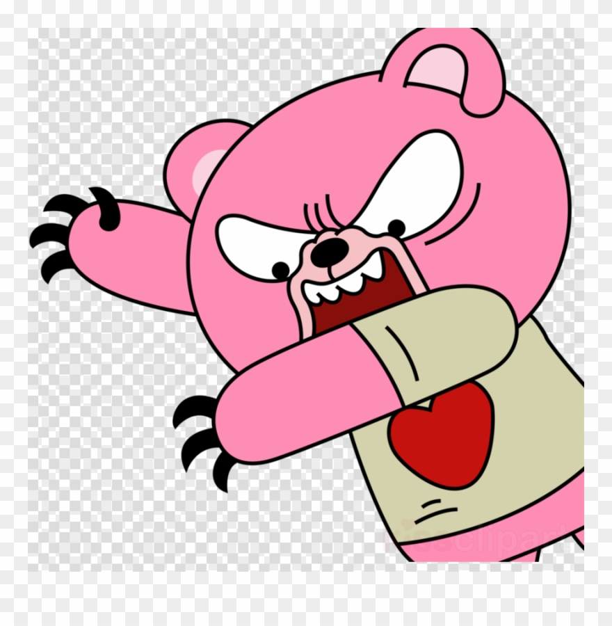 Download Pink Bear Tawog Clipart Anais Watterson Gumball - Cartoon - Png Download