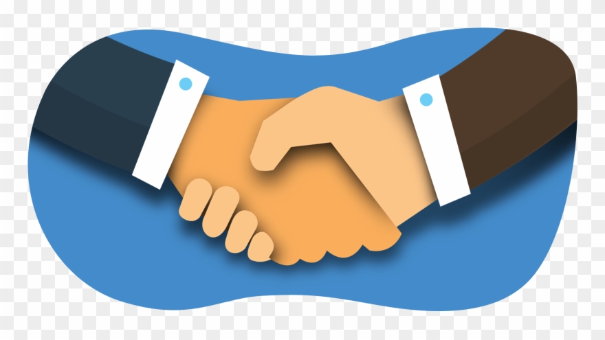 Professional Clipart Handshake - Customer Day - Png Download