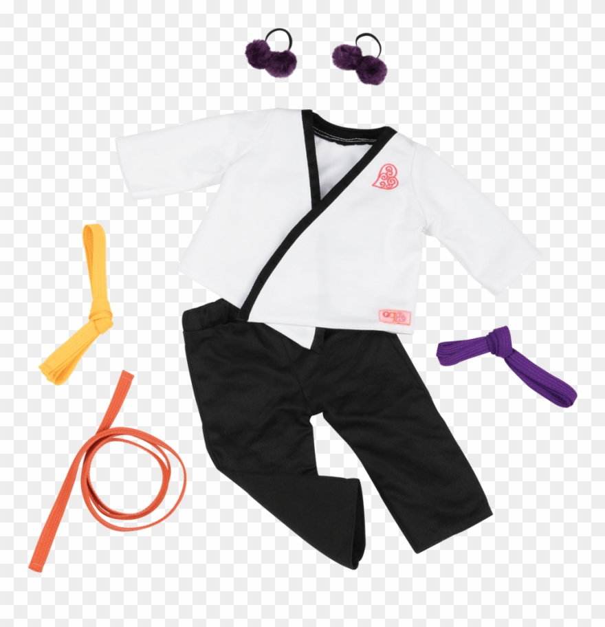Karate Kicks - Our Generation Fashion Outfit - Karate Kicks Clipart