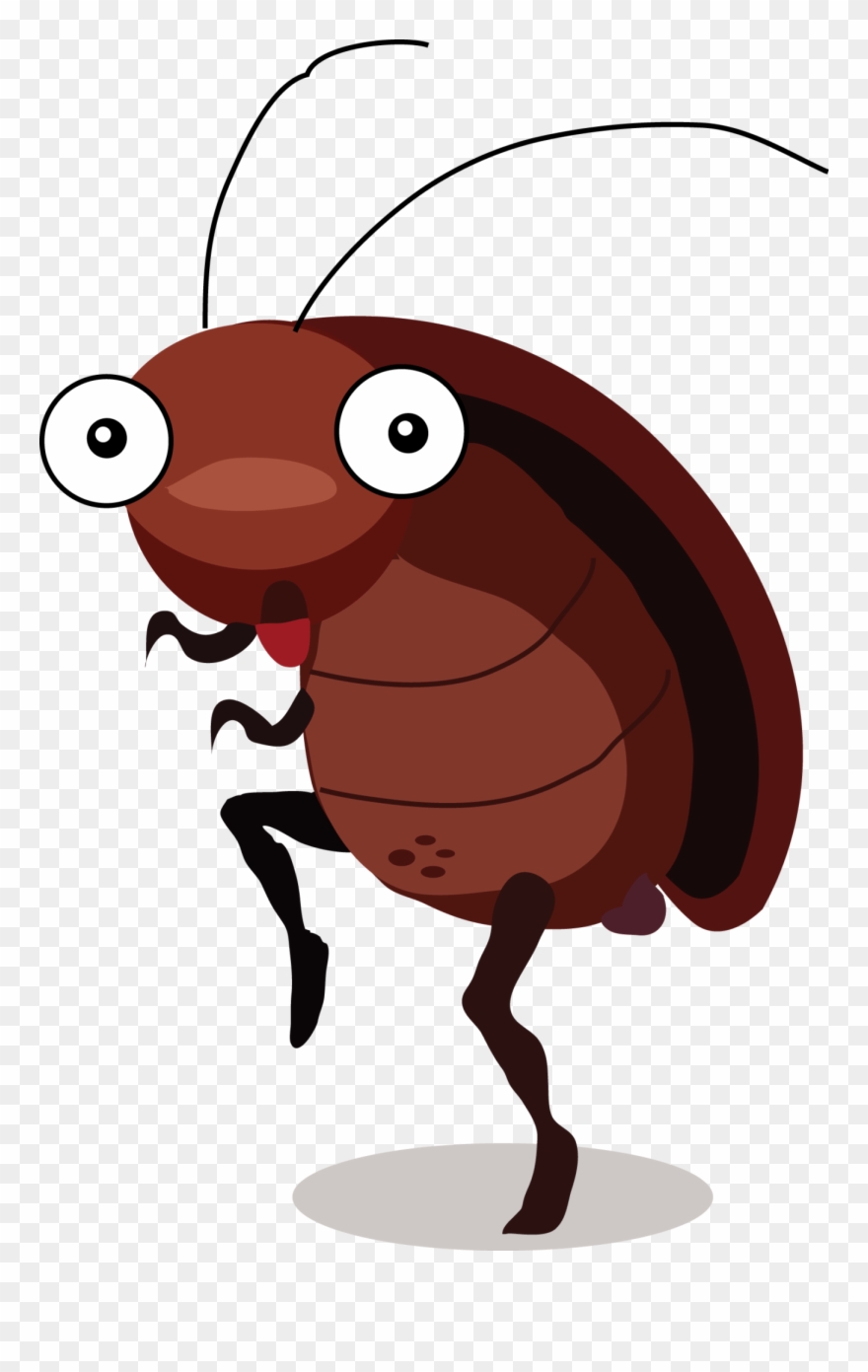 Please Arrive At Least 30 Mins To Closing - Cockroach Cartoon Png Clipart