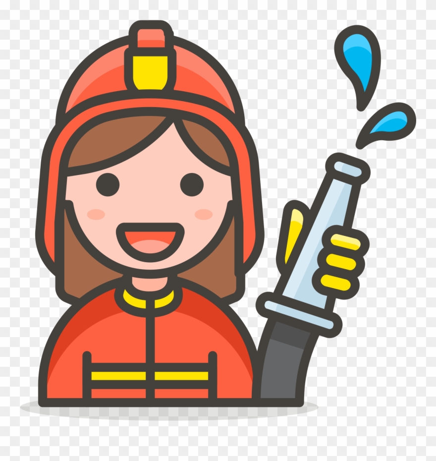 Open - Bombero Icono Clipart