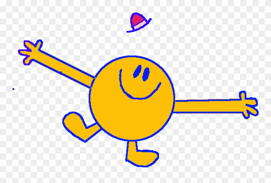 Happy Person - Smile Hug Clipart