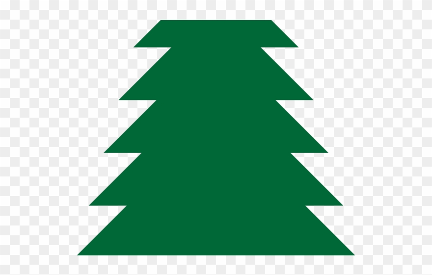 Pine Tree Clipart Spruce Tree - Patchwork Quilted Christmas Tree Wall Hanging - Png Download