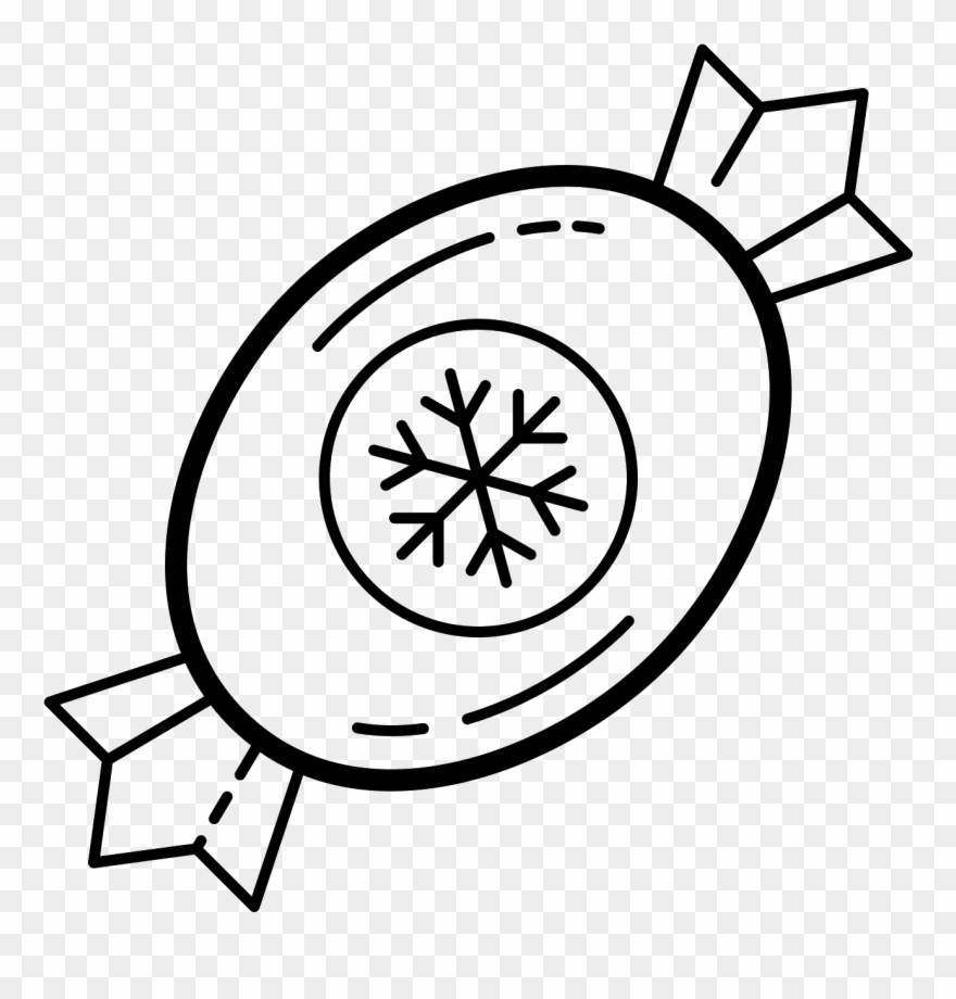 Christmas Candy Icon - Pure Life Experience Logo Clipart