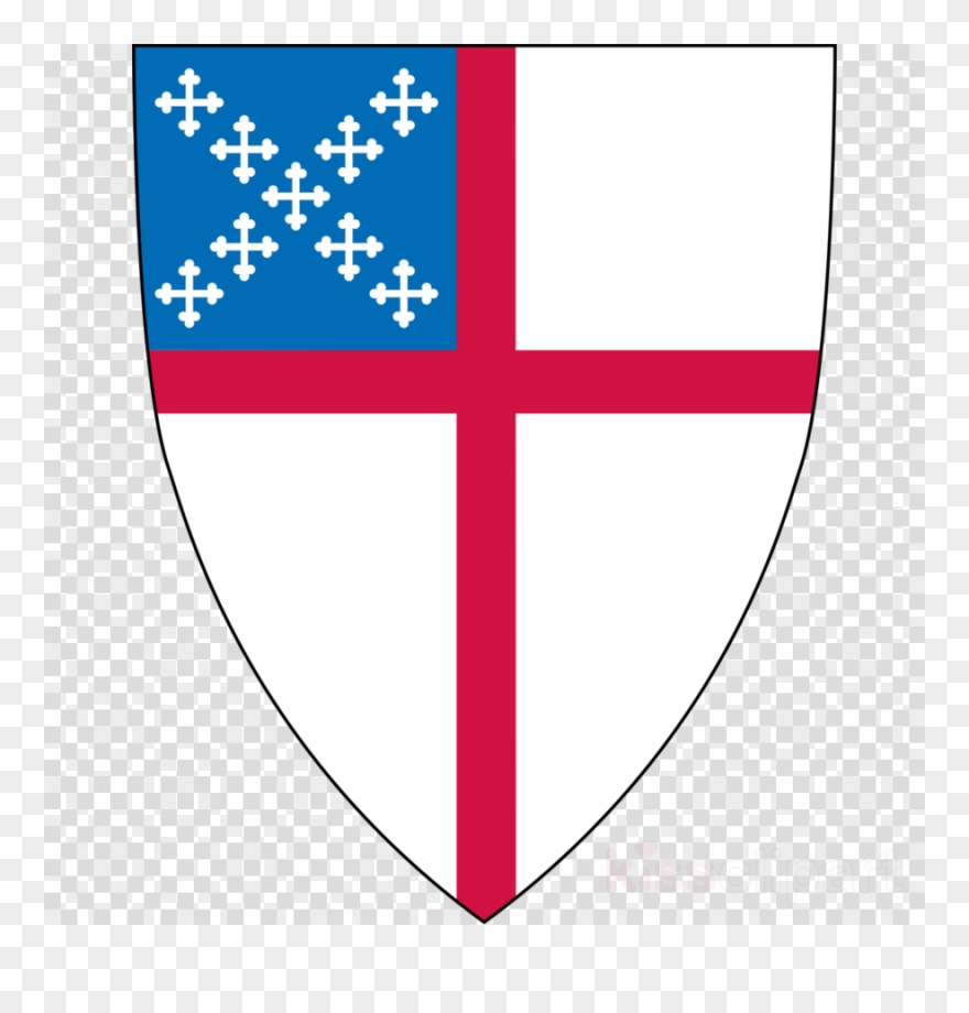 Clipart Resolution 1200*1499 - Episcopal Church Shield - Png Download