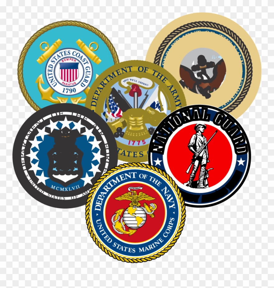 Military Seals Grouped United States Marine Corps Mousepad Clipart