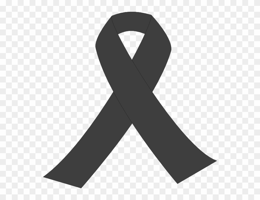 Black Ribbon Meaning Clipart