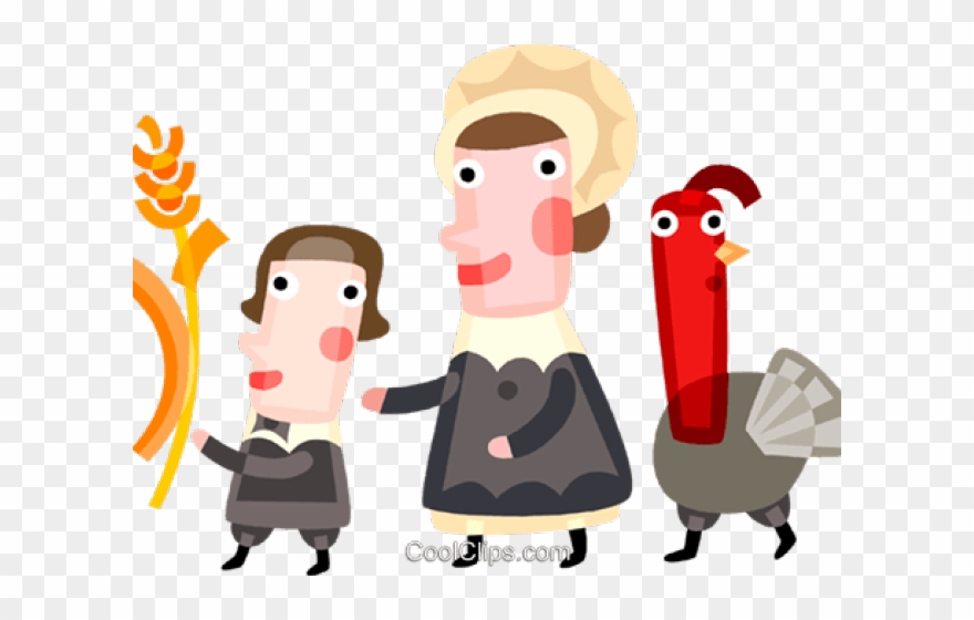 Pilgrim Clipart Pioneer - День Благодорение Png Transparent Png