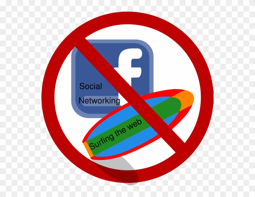 No Surfing The Web Clipart