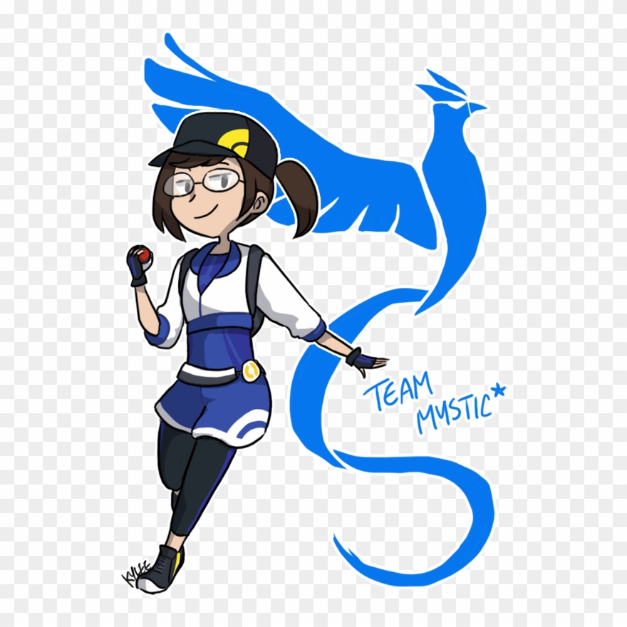 Pokemon Go Team Mystic Tho By Ky Nim - Pokémon Go Clipart