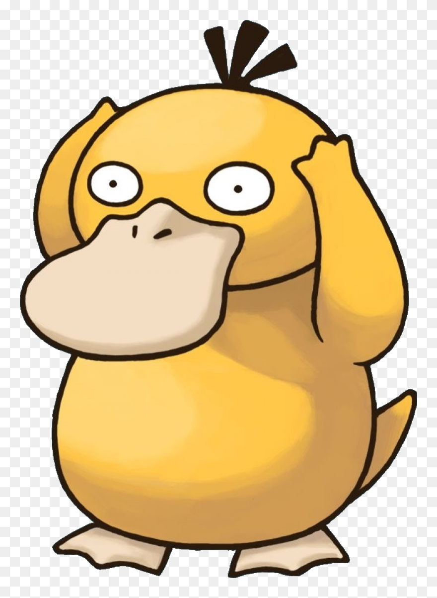 Pokemones Psyduck Clipart