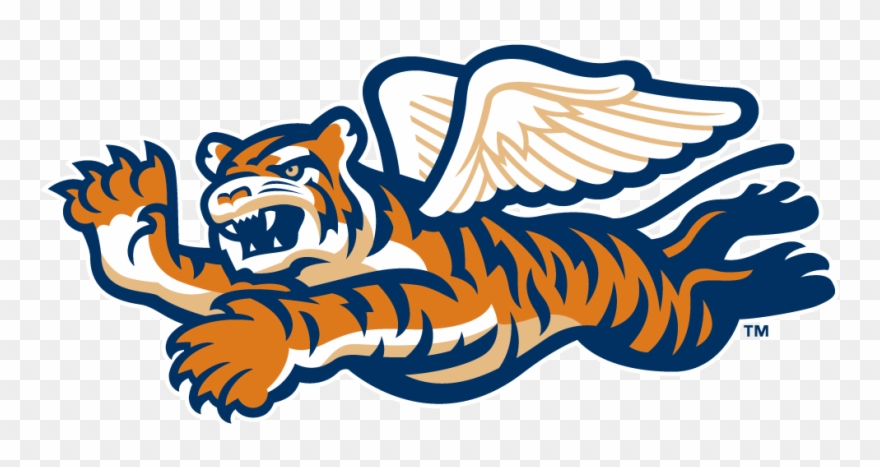 Lakeland Flying Tigers Detroit Tigers Curtiss P-40 - Lakeland Flying Tigers Logo Clipart