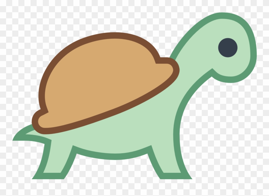 Cartoon On Tv - Turtle Icons8 Clipart