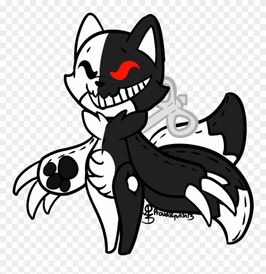 Raffle Clip Art At Getdrawings Com Free - Monokuma Fox - Png Download
