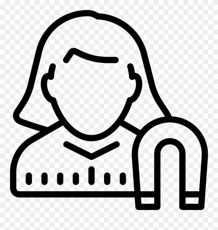User Engagement Female Icon - Registration Icons Clipart
