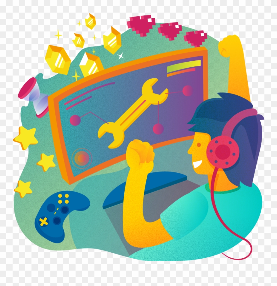 Games Can Increase Engagement And Instill A Better Clipart