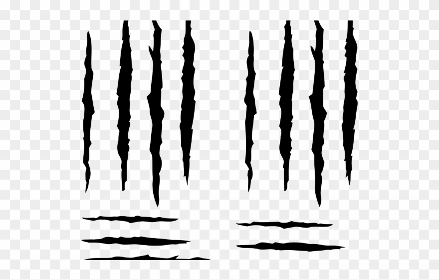 Scratches Clipart Tiger Paw - Mobile Phone - Png Download