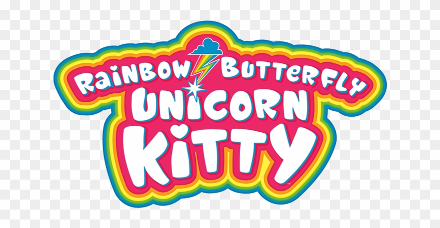 Client - Rainbow Butterfly Unicorn Kitty Nickelodeon Clipart