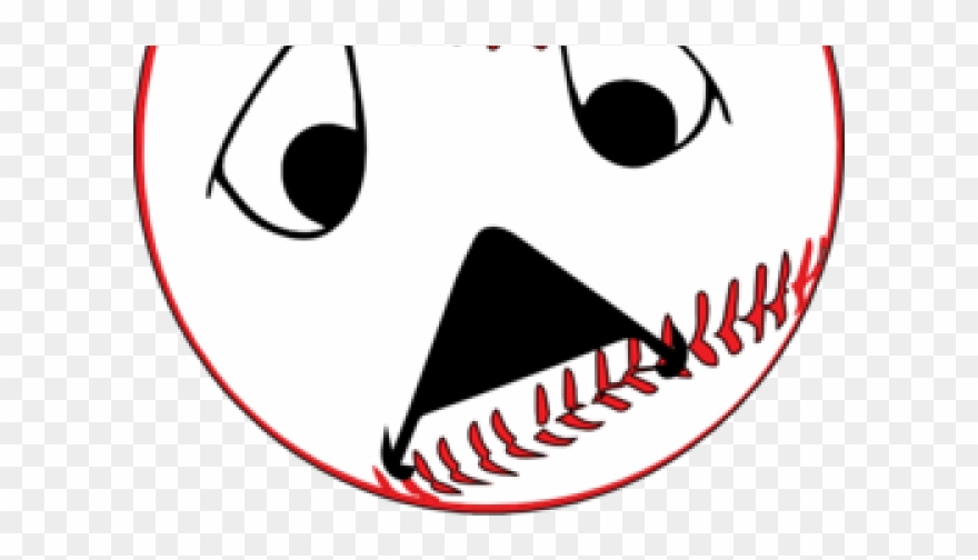 Baseball Clipart Head - Baseball - Png Download