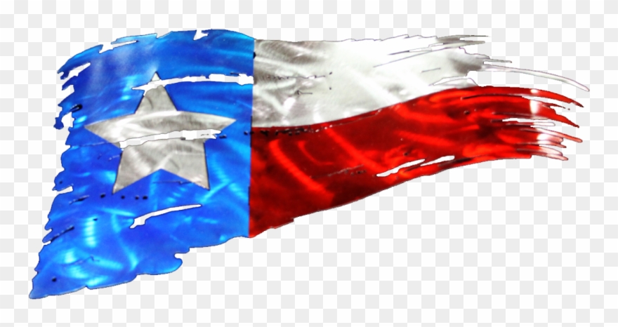 Texas Flag Www Pixshark Com Images Galleries With A - Tattered Texas Flag Metal Art Clipart