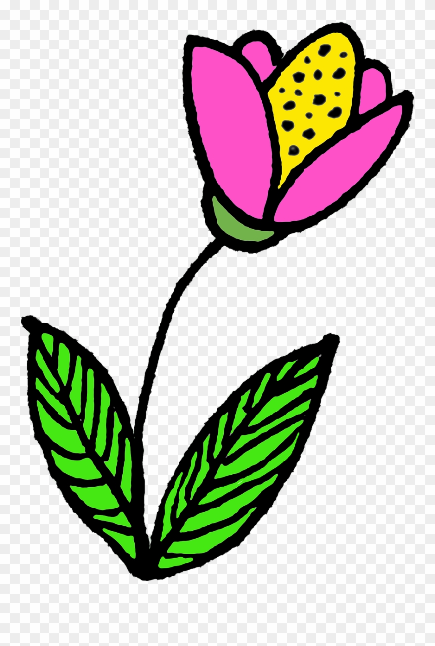 Drawing Flower Nosegay - Drawing Clipart