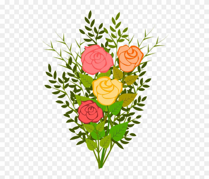 Garden Roses Clipart