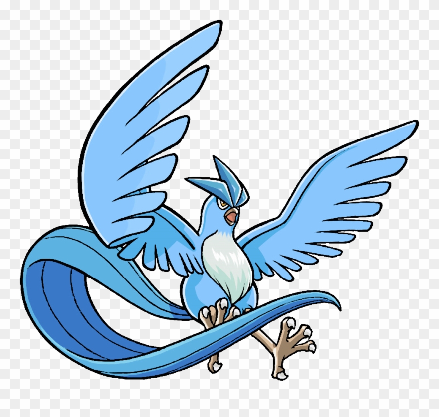 Clip Library Stock Articuno Drawing Riding - Top 10 Rarest Pokemon In Pokemon Go - Png Download