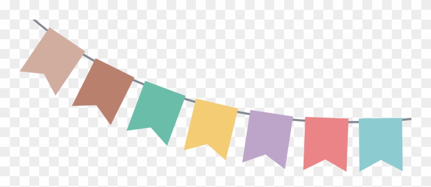 Bunting Vector Image Royalty Free - Party Banner Vector Png Clipart