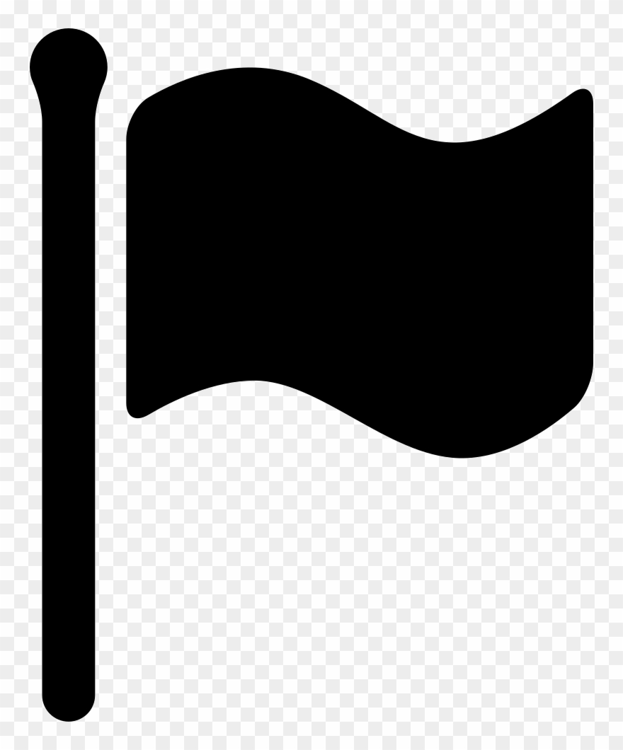 Red Flag - Flag Icon Svg Clipart