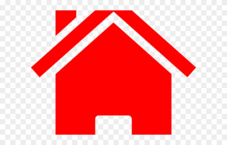 House Black White Simple Clipart