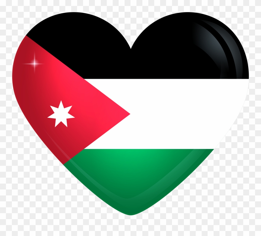 Jordan Flags Clipart