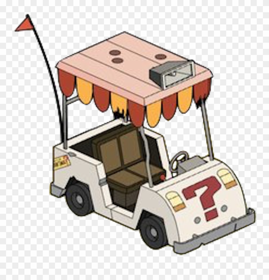 Mystery Cart - Golf Cart Clipart