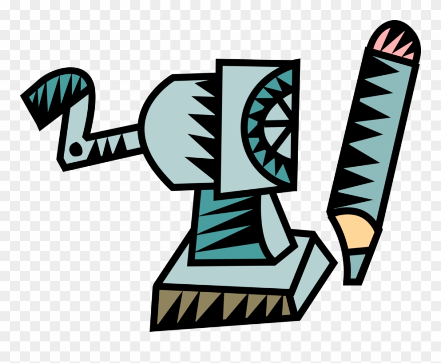 Vector Illustration Of Graphite Pencil Writing Or Drawing - Illustration Clipart