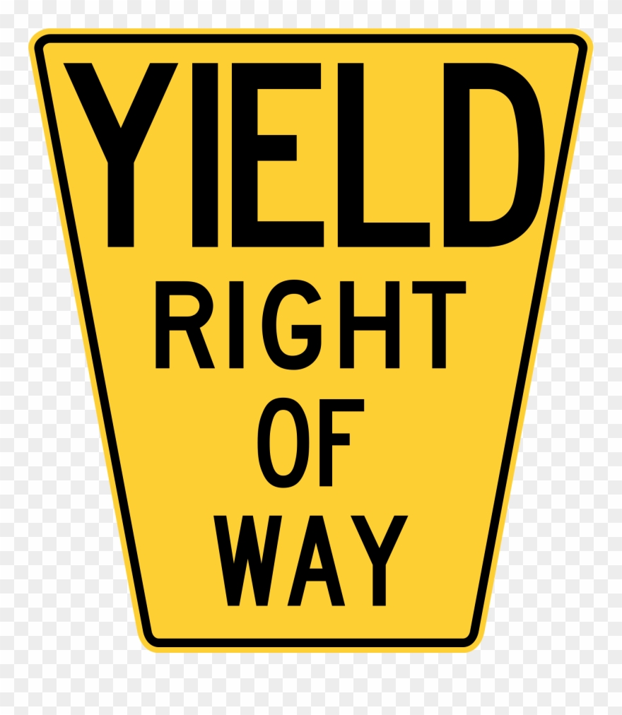 Crossing Safely In A Golf Cart - Does Yield Right Of Way Mean Clipart