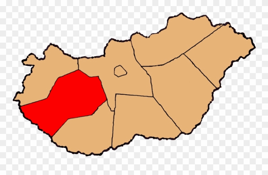 Amusement Parks In Hungary - Map Clipart