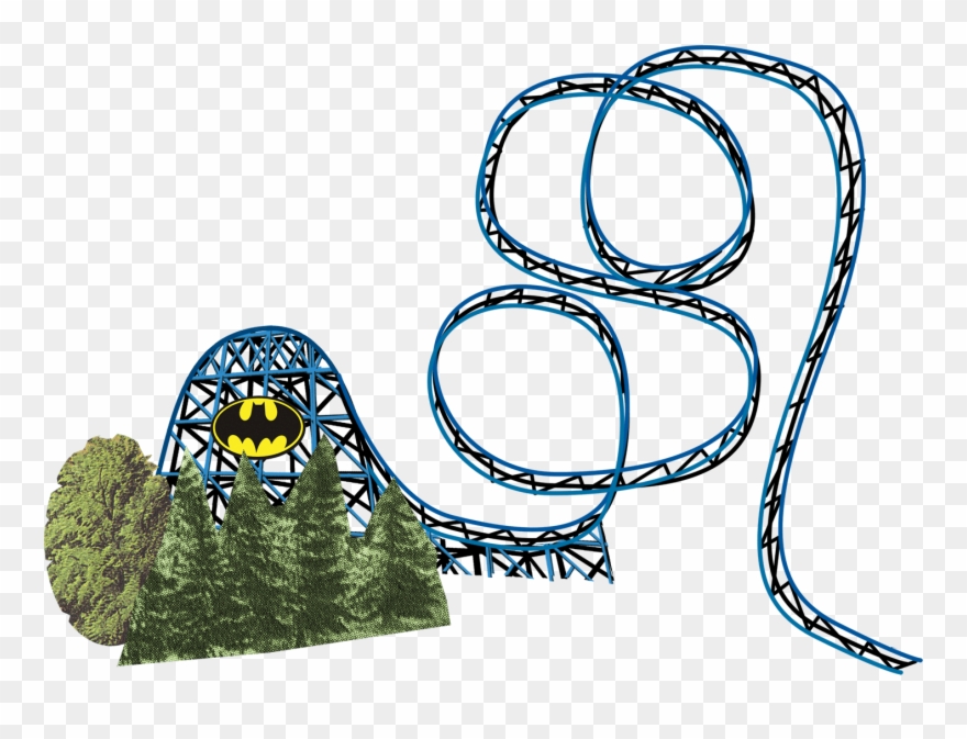 Another World - Huge Roller Coaster Transparent Clipart