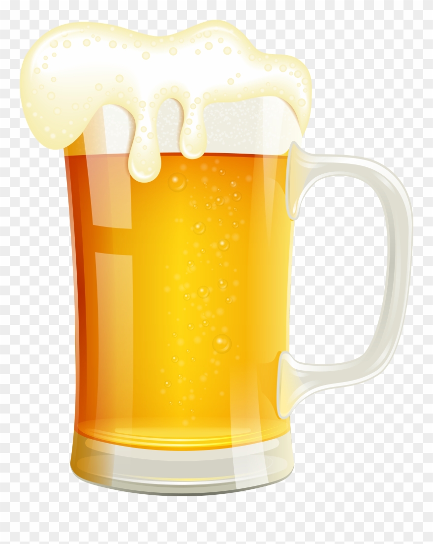 Beer Clipart High Resolution - Beer Glass Vector Png Transparent Png