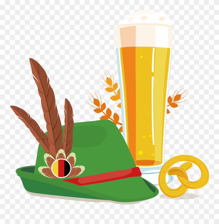 Clip Art Green Hat - Oktoberfest Clip Art - Png Download