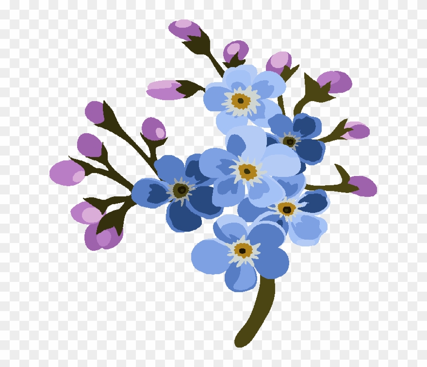 Dementia Awareness Week - Flower Clipart