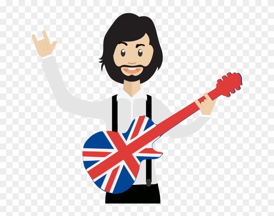 Podcast - Rock N Roll English Clipart