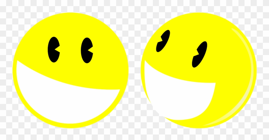 Smiley Bros Clipart By Fabitxu - Smiles Felizes Com Fundo Preto - Png Download