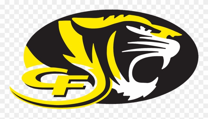 Cuyahoga Falls Black Tigers Logo Clipart