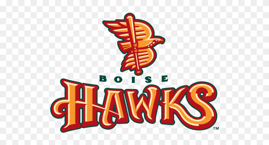 Boise Hawks Logo Northwest League - Boise Hawks Logo Png Clipart